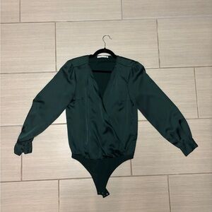 Abercrombie & Fitch Deep Green Bodysuit